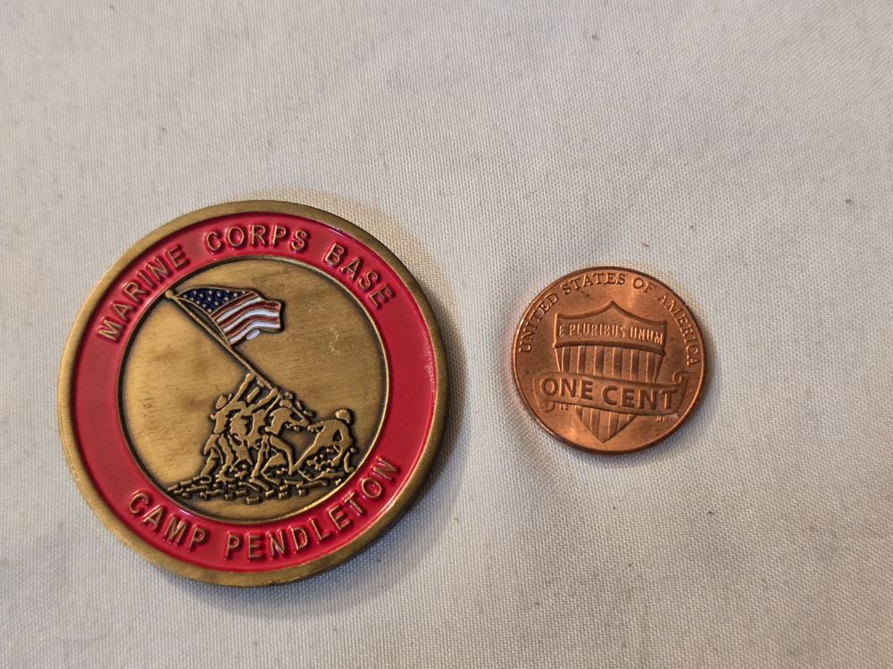 US Marine Corps Camp Pendleton Devil Pups Challenge Coin 8 / USMC
