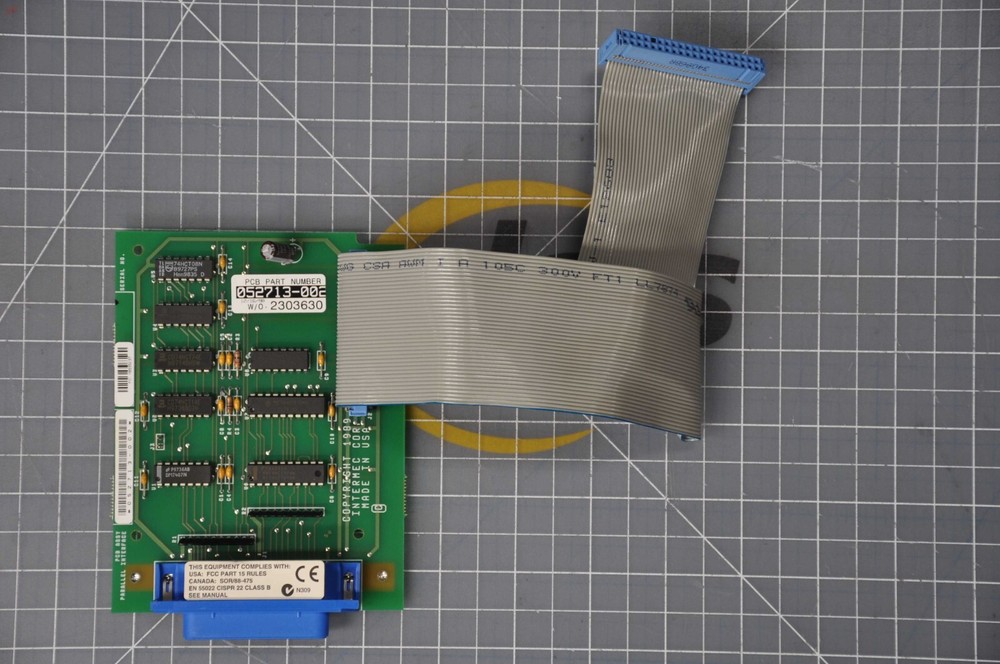 INTERMEC 3400 PCB Label Printer Parallel Interface Board Grade A 052713-002