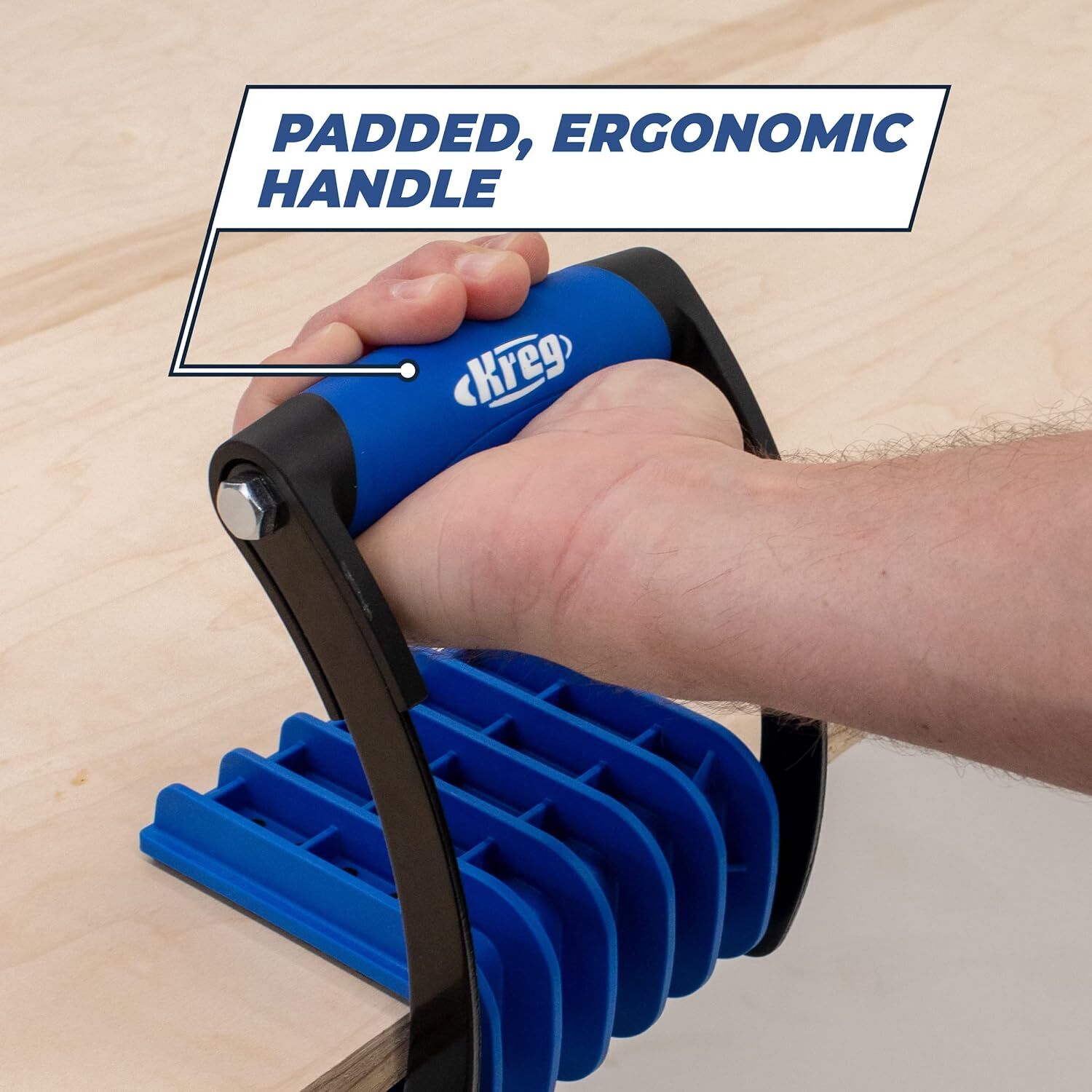 Kreg Panel Carrier - Easily Carry Plywood Boards & Large Panels - Ergonomic Grip