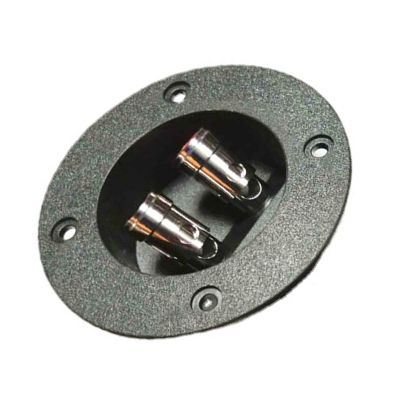 2 Way Speaker Junction Box Speaker Binding Post Cup for Subwoofer Installation