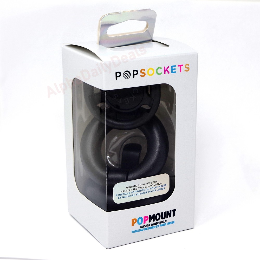 PopSockets PopMount Car Dash Windshield Desk Mount Phone Holder