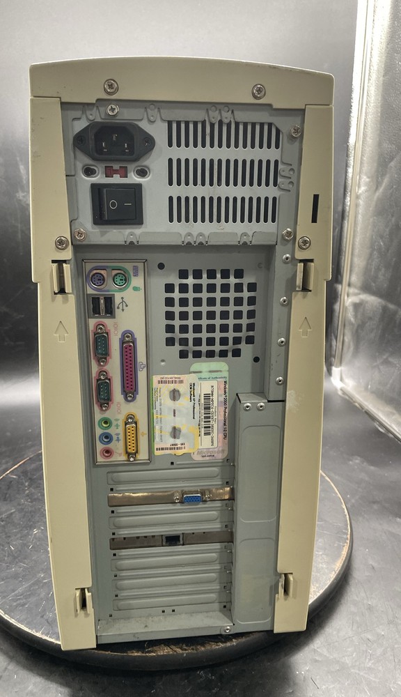 Custom Vintage PC Tower Intel Processor Desktop Computer Unit No HDD