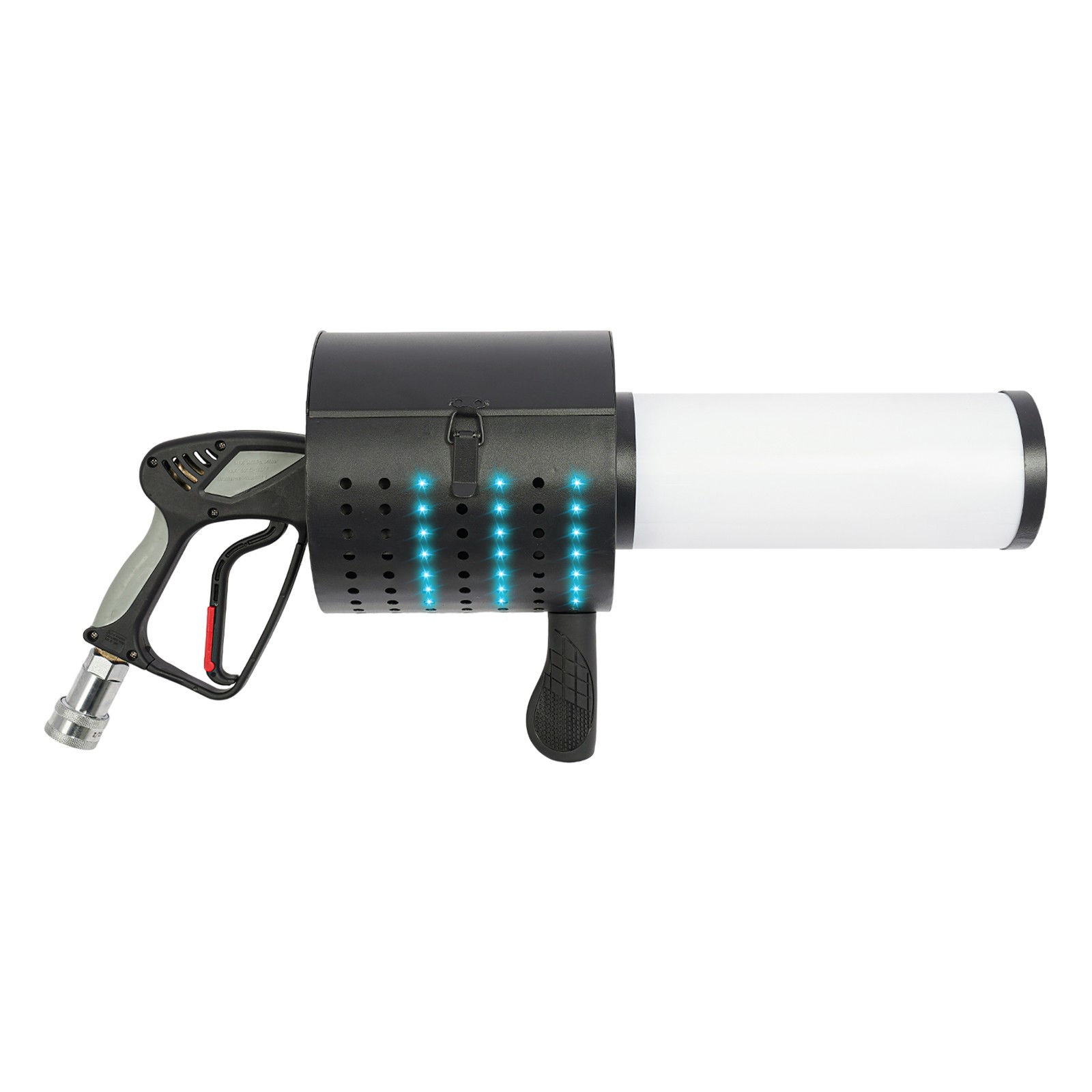 Handheld CO2 Jet machine Cannon Fogger RGB Smoke Gun LED CO2 Gun Stage Effect