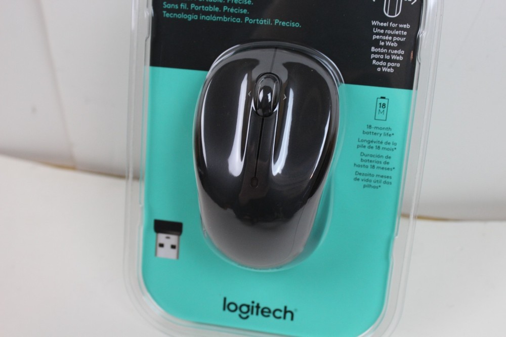 NEW Logitech M325S Wireless USB Mouse BLACK