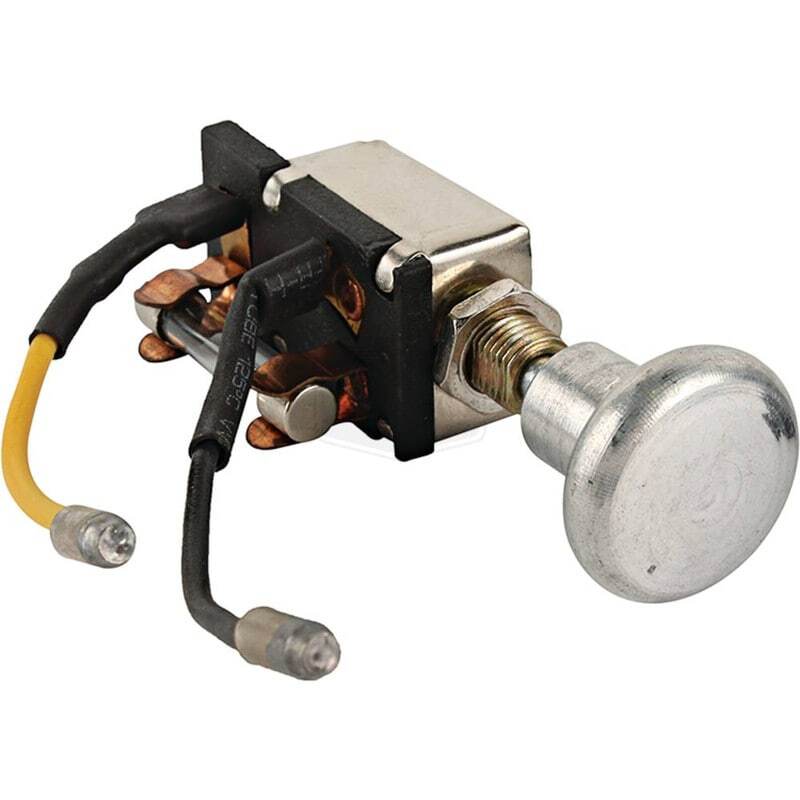 Push-Pull Switch 20A 6V Off-On 2 Positions 2 Terminals with Fuse