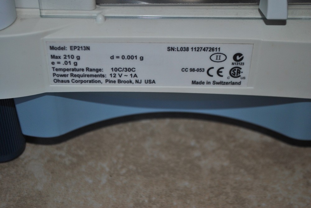ohaus explorer pro mosel EP213N