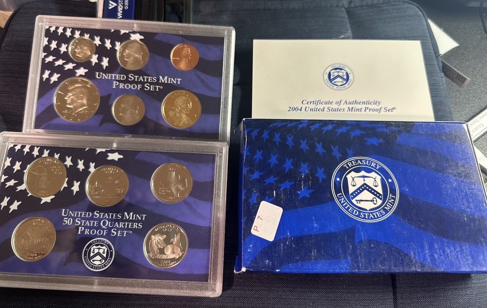 2004 Clad Proof Set U.S. Mint Original Government Packaging OGP COA