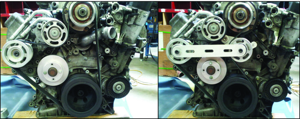 2003 - 2007 UPD M113K AMG Mercedes Belt Wrap Kit E55, CLS55, Sl55, CL55, S55, G