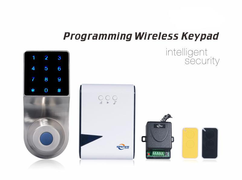 Safemate Programming Wireless Keypad for any door intelligent security