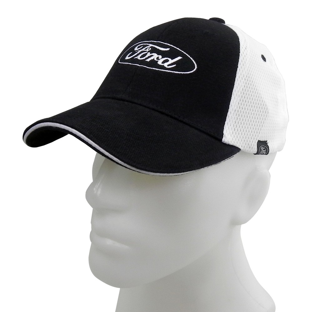 Ford Logo Black Mesh Baseball Cap