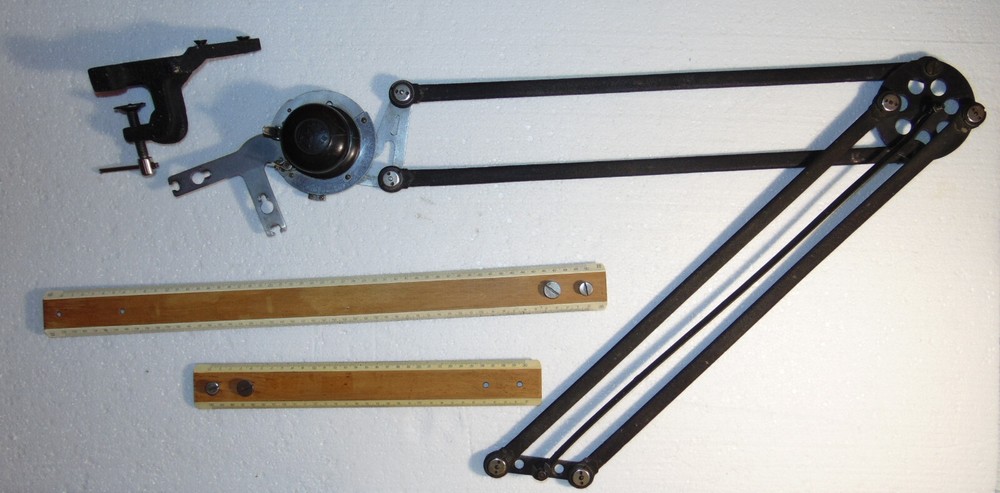 Vintage Drafting Machine Drawing Designer Engineering arms w scales