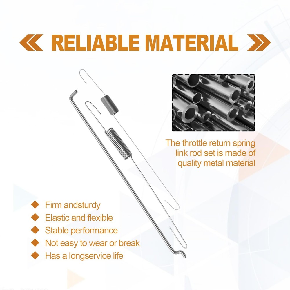 18 PCS Throttle Return Spring Linkage Kit, Carburetor Classification...