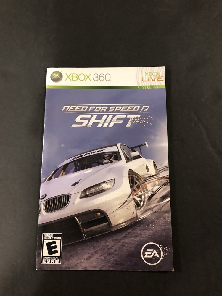 need for speed shift xbox 360 manual Only