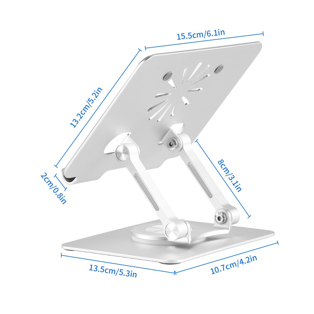 Tablet Stand Holder Adjustable Desktop Stand Foldable Aluminum For Phone Ipad