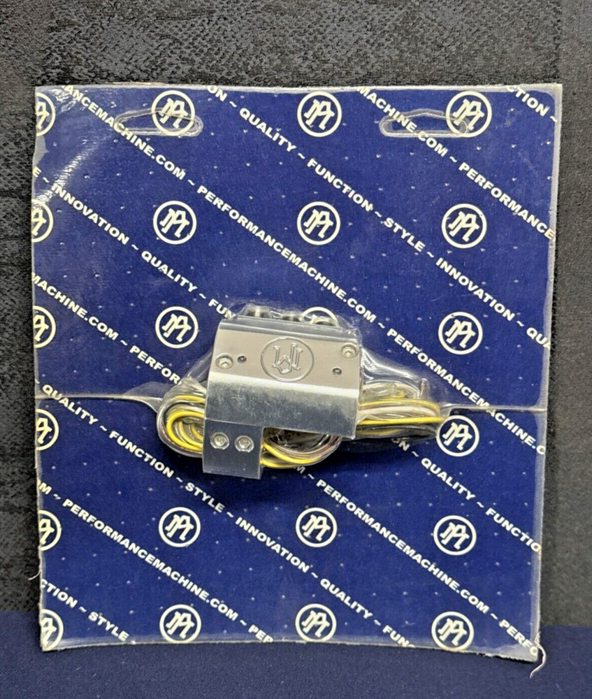 Chrome Left-Side Three-Button Hydraulic Clutch Switch Assembly 0062-2033-CH