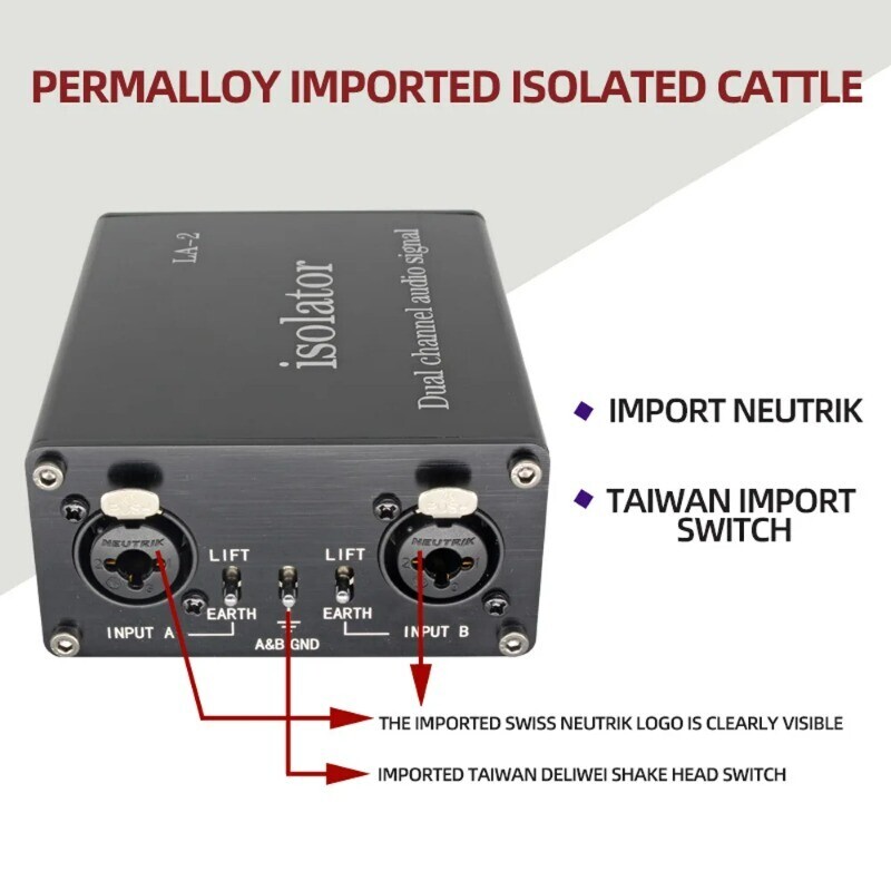 Eliminate Audio Current Sound Noise Noise Interference Eliminator Audio Isolator