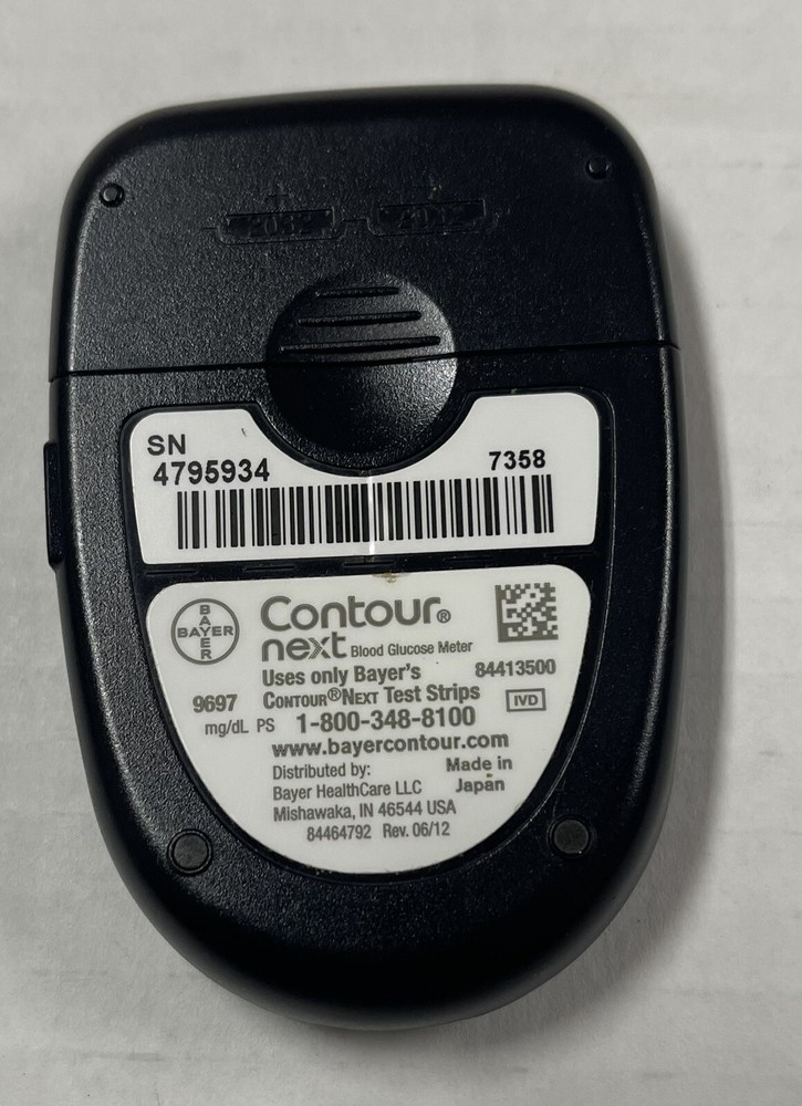 Contour Next Blood Glucose Meter (No Charging Cable)