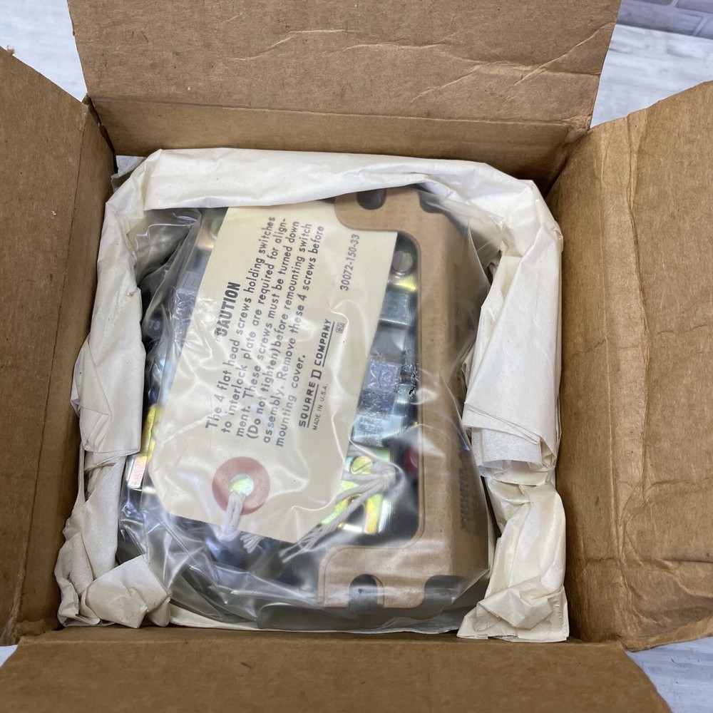 Square D Switch, Class 2512 Type KF11B, Unused With Box, Free US Ship