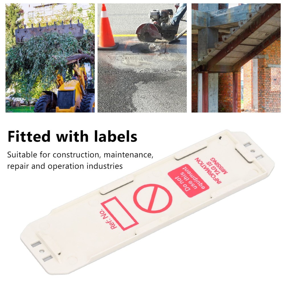 10Pcs Scaffold Status Holder Durable Safe Material For Construction ABS Premium