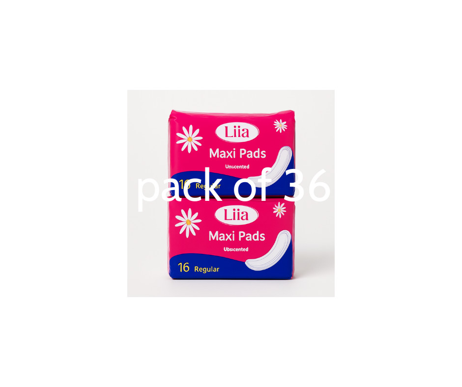 Liia Maxi Pads - 16 Count