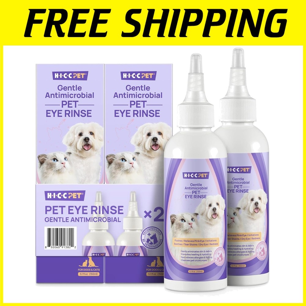 Safe & Easy Dog Eye Care Solution, 10.2 fl oz