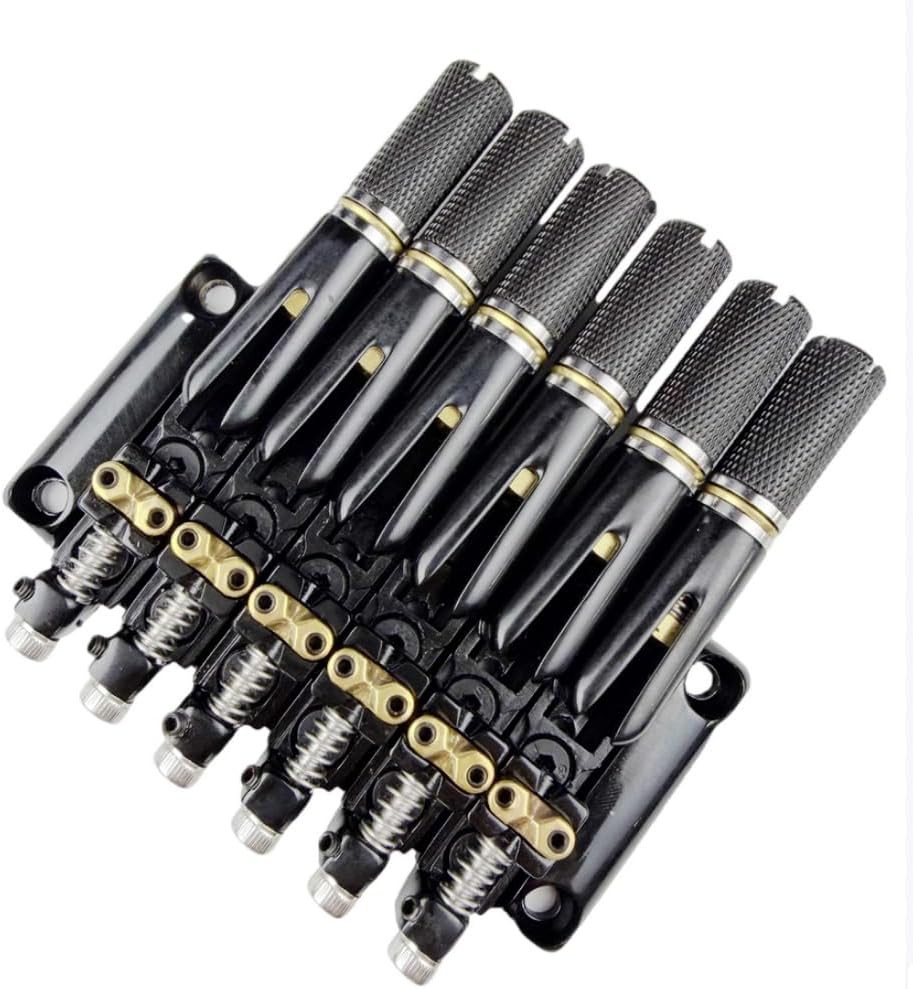 Headless Guitar Brass Saddles Bridge Tremolo System