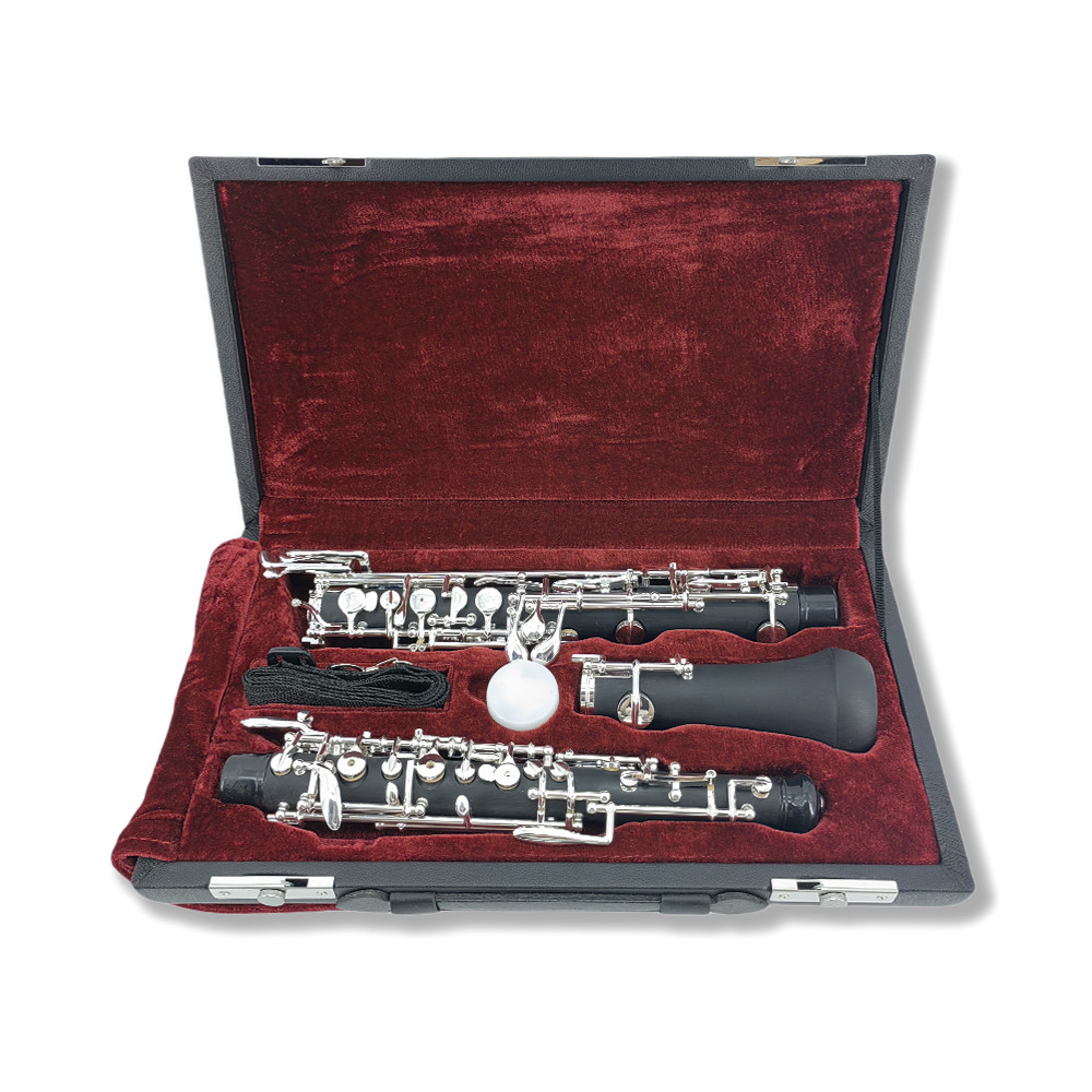 C Key Oboe 3rd Octave Left F Resonance Semi-Automatic Ebonite Body with Case
