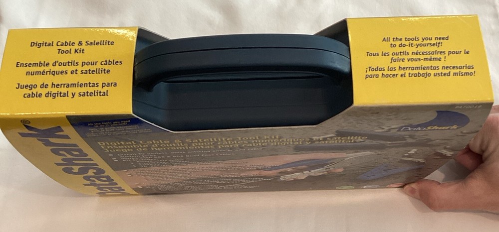 Datashark PA70019 Digital Cable and Satellite Cutter Compression Crimp Tool Kit