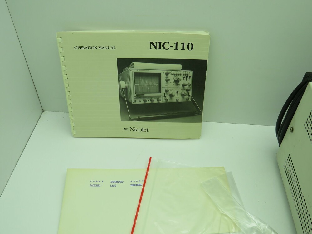 Nicolet 110 Digital Storage Oscilloscope
