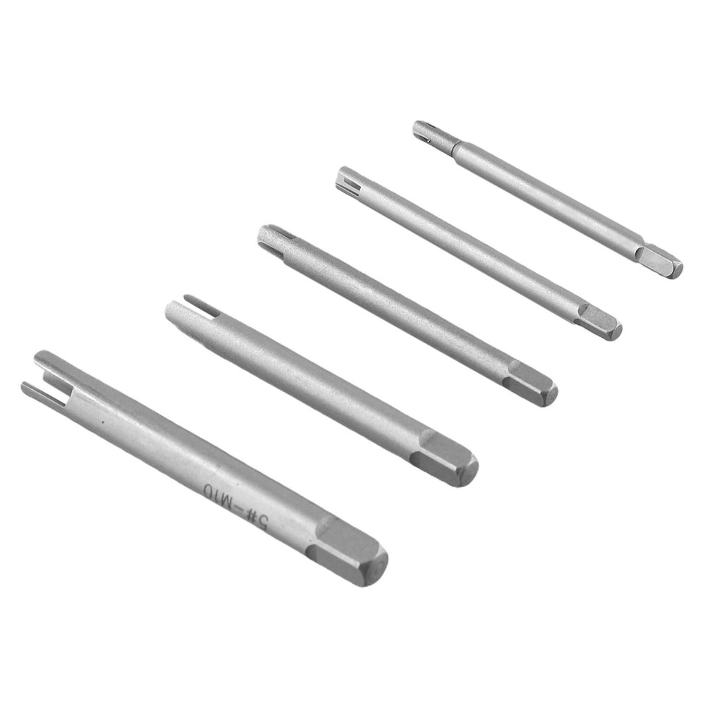 5pcs-M10 Broken Tap Extractor Guide Easy Wire Screw Remover Tools Drill Bits
