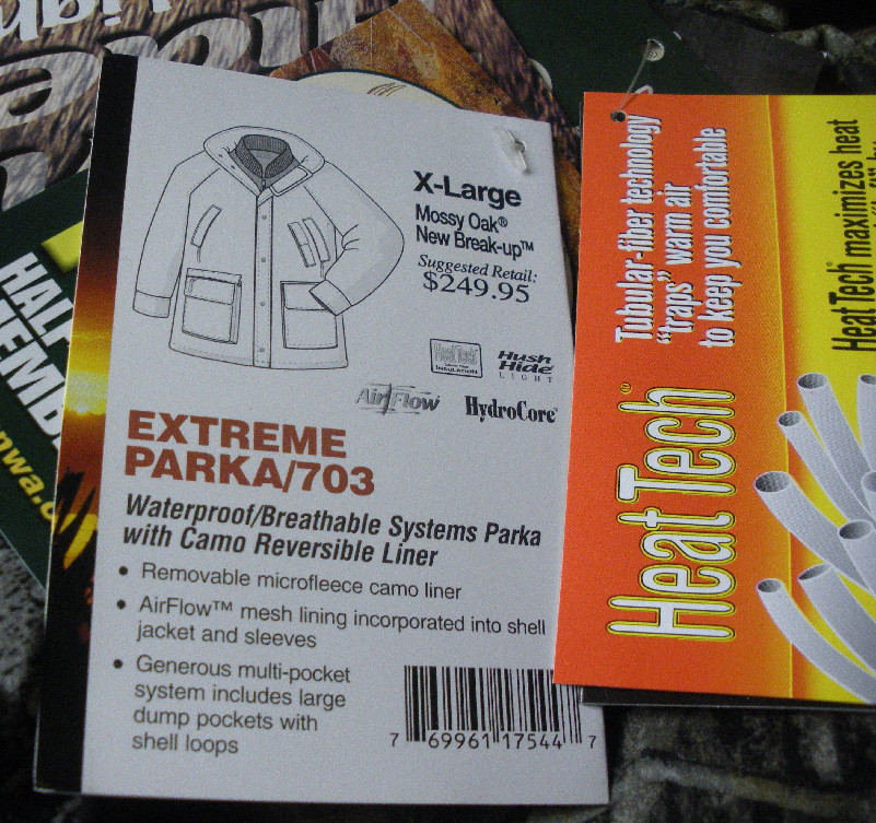 Gamehide 703NB-L Large Extreme Parka