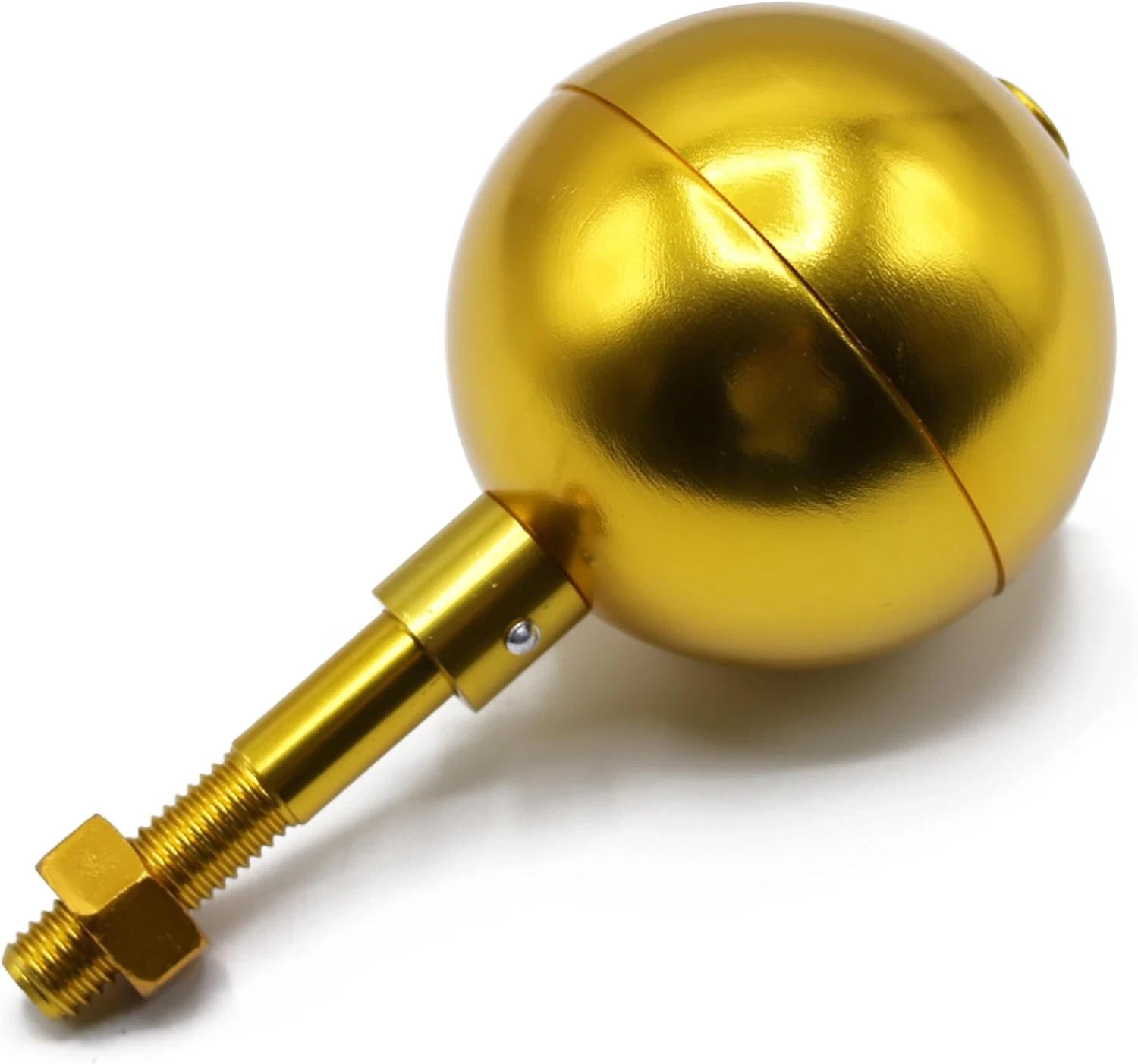 Flag Pole Ball Topper Ornament Flagpole Top Replacement Aluminum Anodized Finish