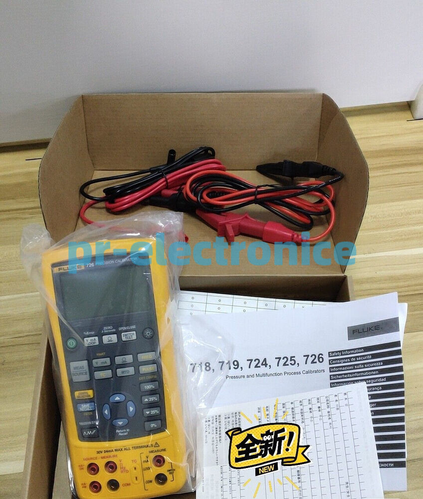 New Fluke 726 Precision Multifunction Process Calibrator
