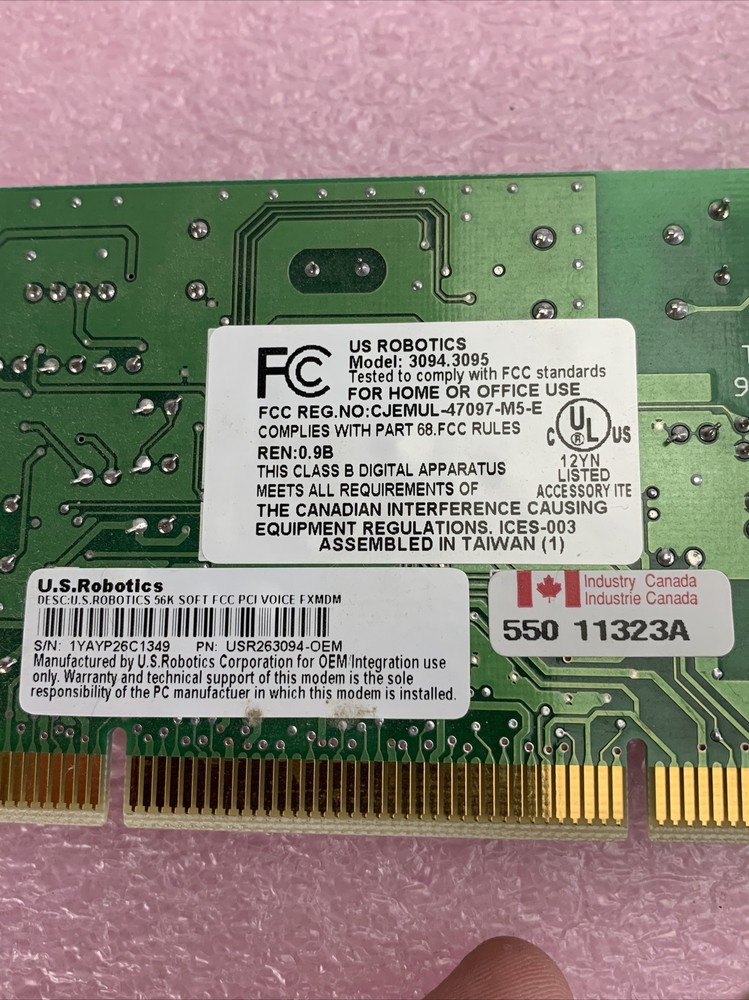 Modem 3094.3095 US Robotics 01156151