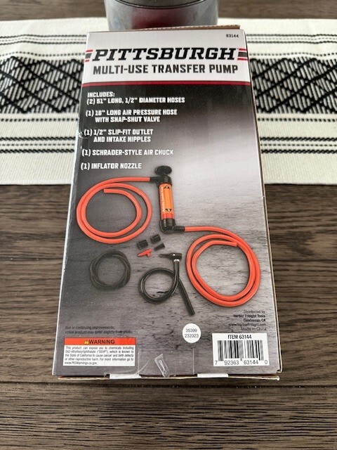 Pittsburgh Multi-Use Transfer Pump