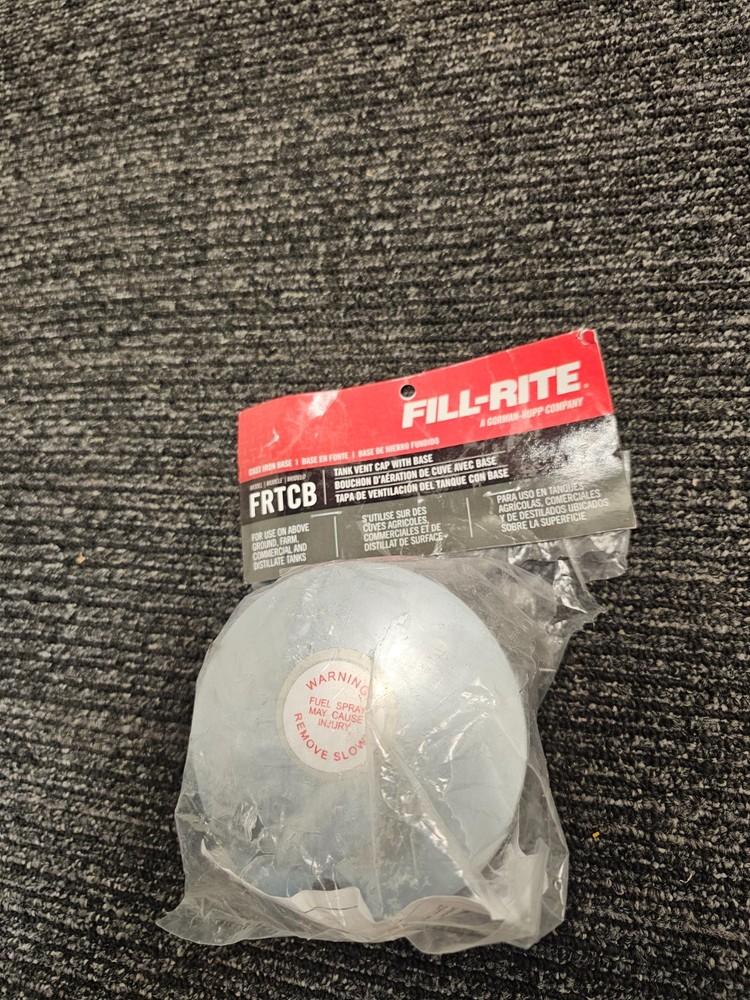 Fill-Rite FRTCB Vented Fill Cap with 2" Base