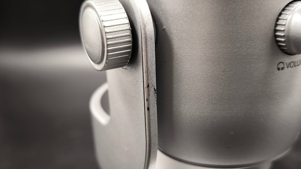 Blue Yeti Microphone Used Working Silver