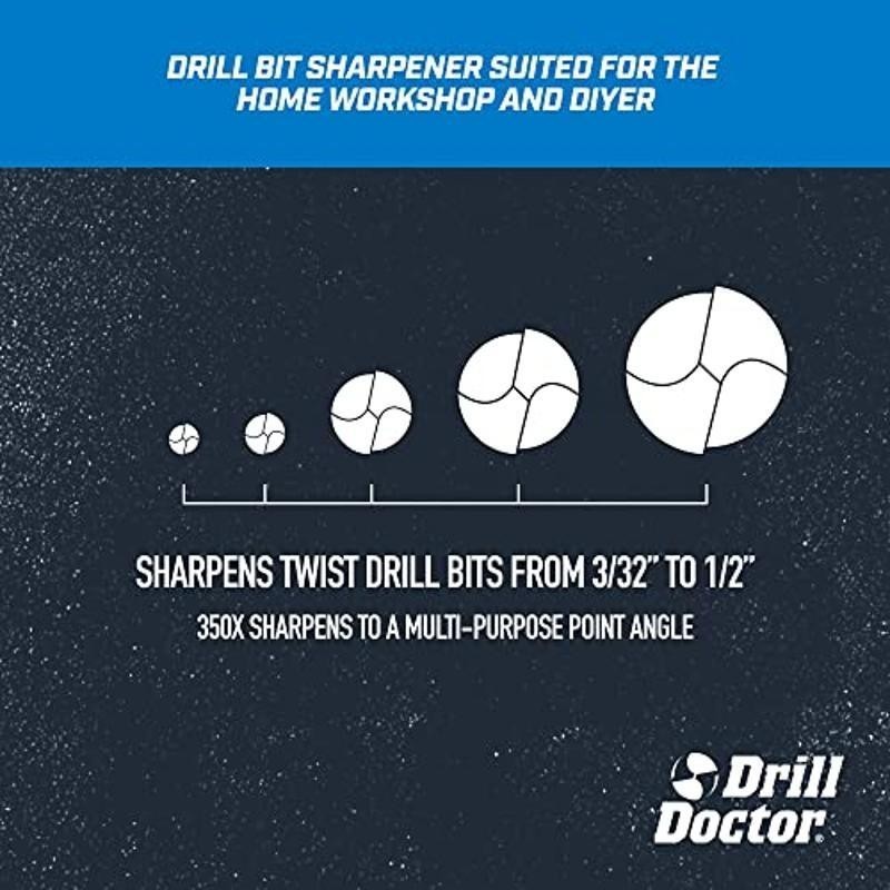 Professional Drill Bit Sharpener 2-Step Sharpening Industrial Diamond Wheel New