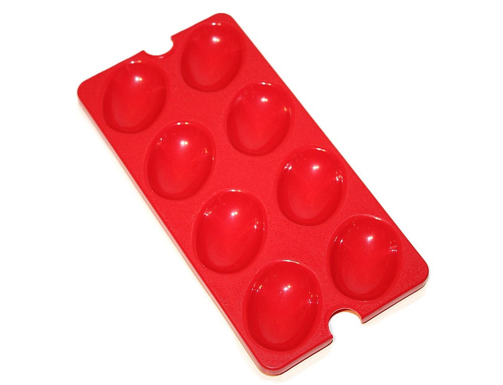 1 Tupperware Egg Tray Insert Replacement Piece Single Red 665 NEW