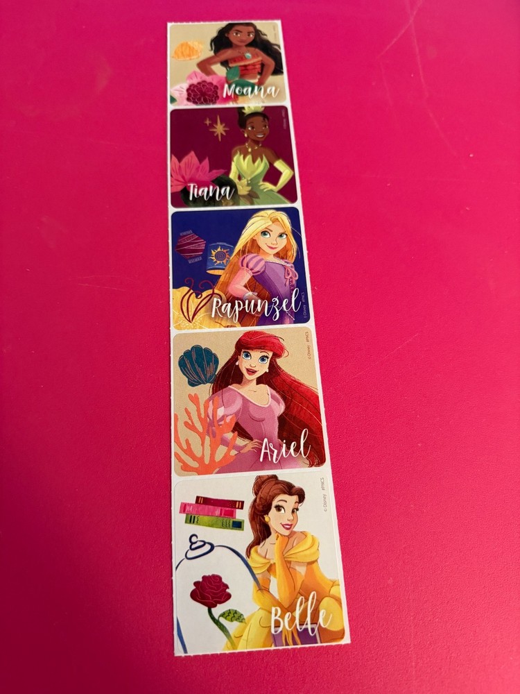 STICKER SHEET: Disney Princesses