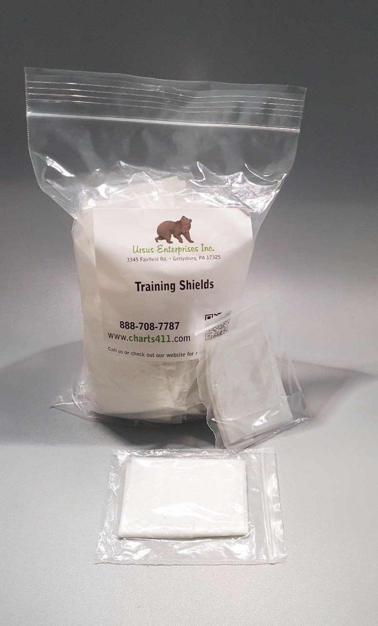 14 Bags of 50 CPR Face Shields - Training CPR Barrier Mask Individually wrapped!