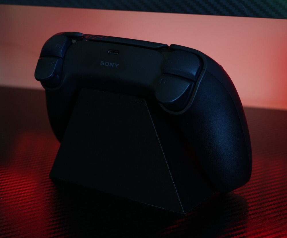 PlayStation 5 Controller STAND Black White spider PS3 PS4 compatible 3d Print