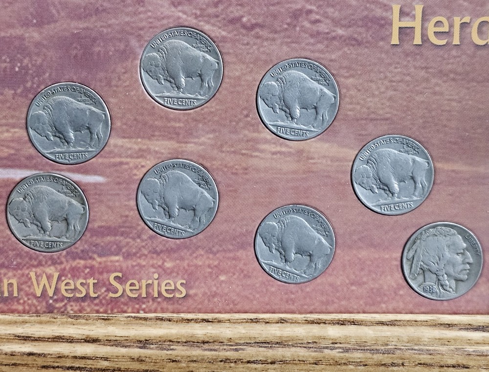 The Roaming Herd, American West Series Solid Oak Frames 5x7