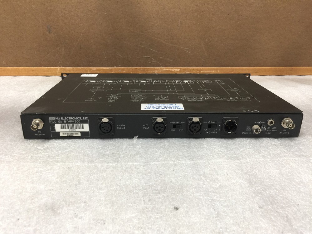 HME RW800 Wireless Intercom System ***NO POWER SUPPLY*** **TESTED AND WORKING**