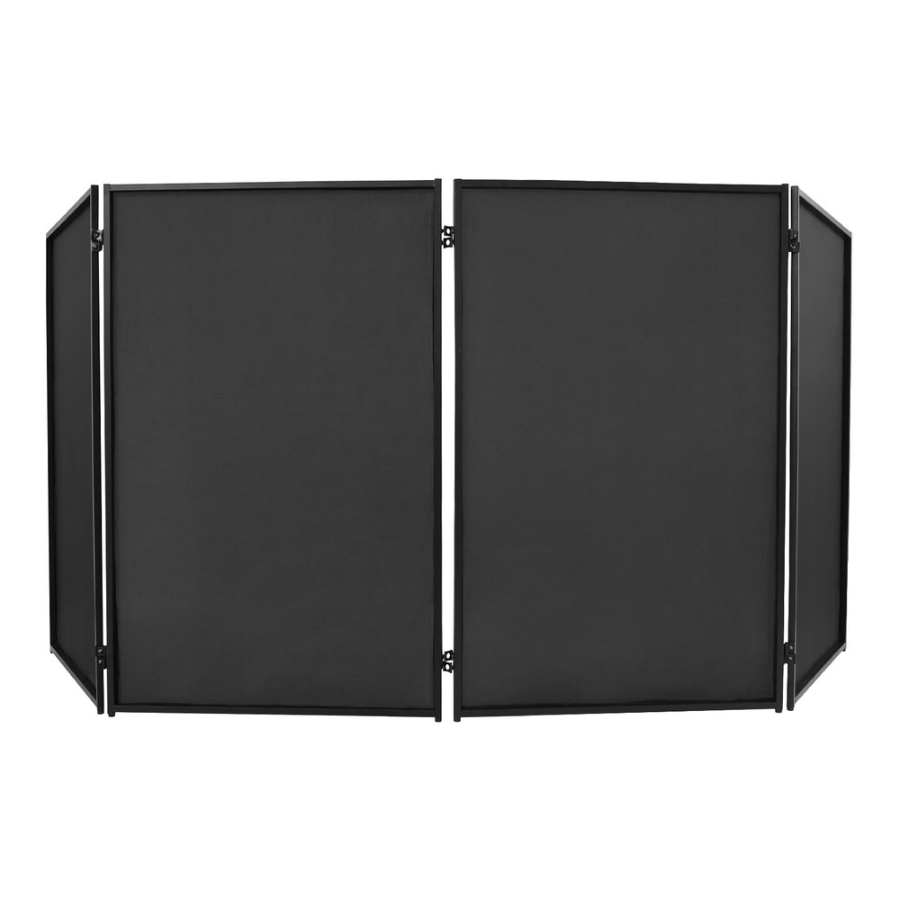 DJ Foldable Booth Panel Portable Facade Event Cover Screen Detachable w/ Bag