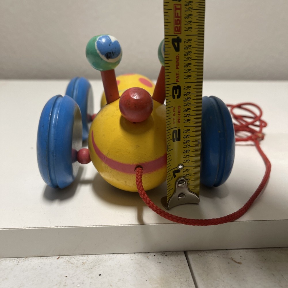 Calloway & Kirk Bug Pull Toy ABC2260 David Kirk's Fun House 2010