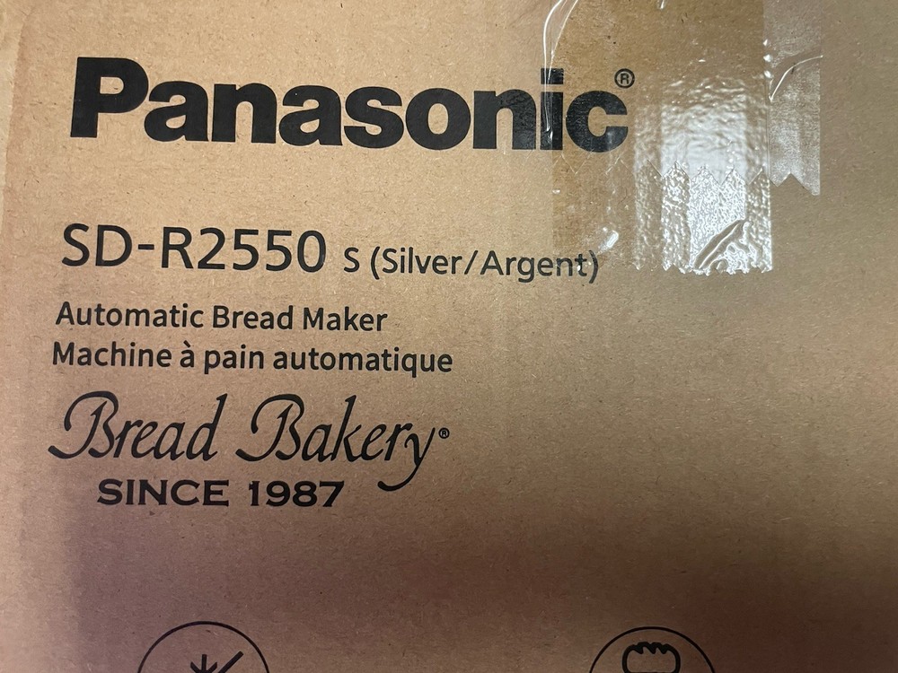 Panasonic SD-R2550 S Silver Automatic Bread Maker Machine
