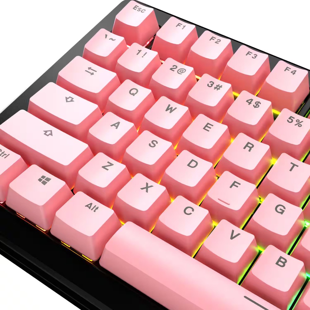 Glorious - GPBT Basics Universal Keycap Set Compatible with Most 100% 85% 80%...