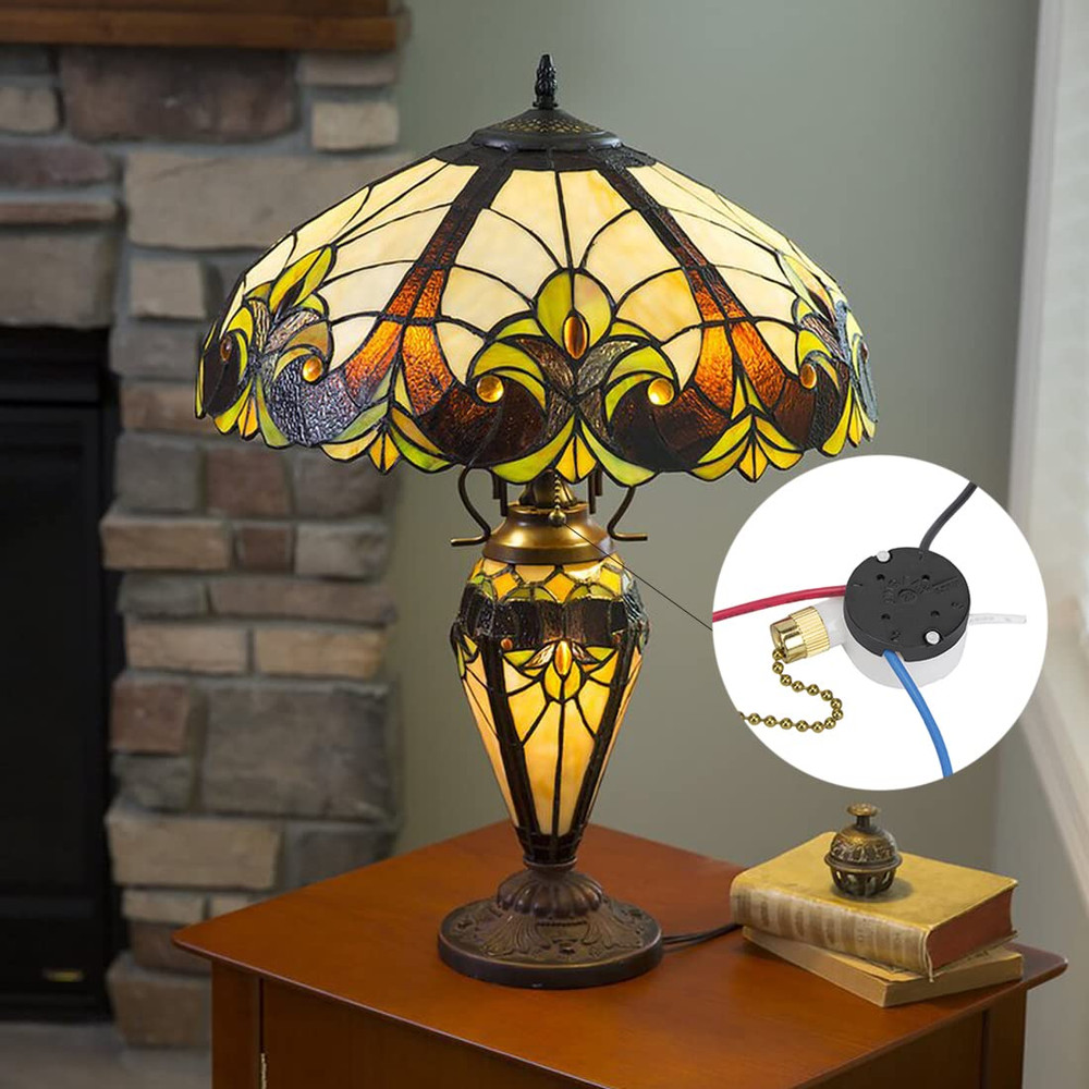 Zing Ear ZE-208S 3 Speed 4 Wire Fan Switch - Pull Chain Speed Control Switch for