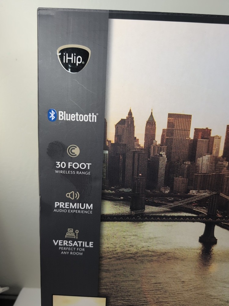 iHip Bluetooth Abstract WallArt Wireless Speakers Interchangeable Extra Design